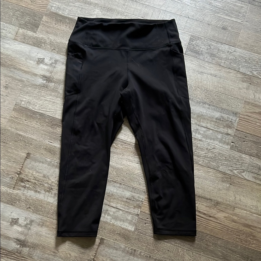 Black High-Waisted Leggings